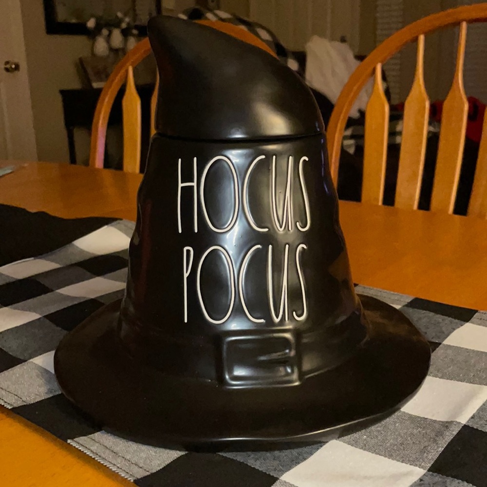 Rae Dunn hocus pocus hat jar